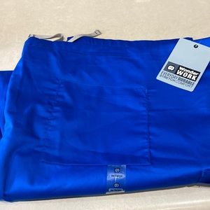 Royal blue uniform/ scrub top   New with tags.  Size 3XL